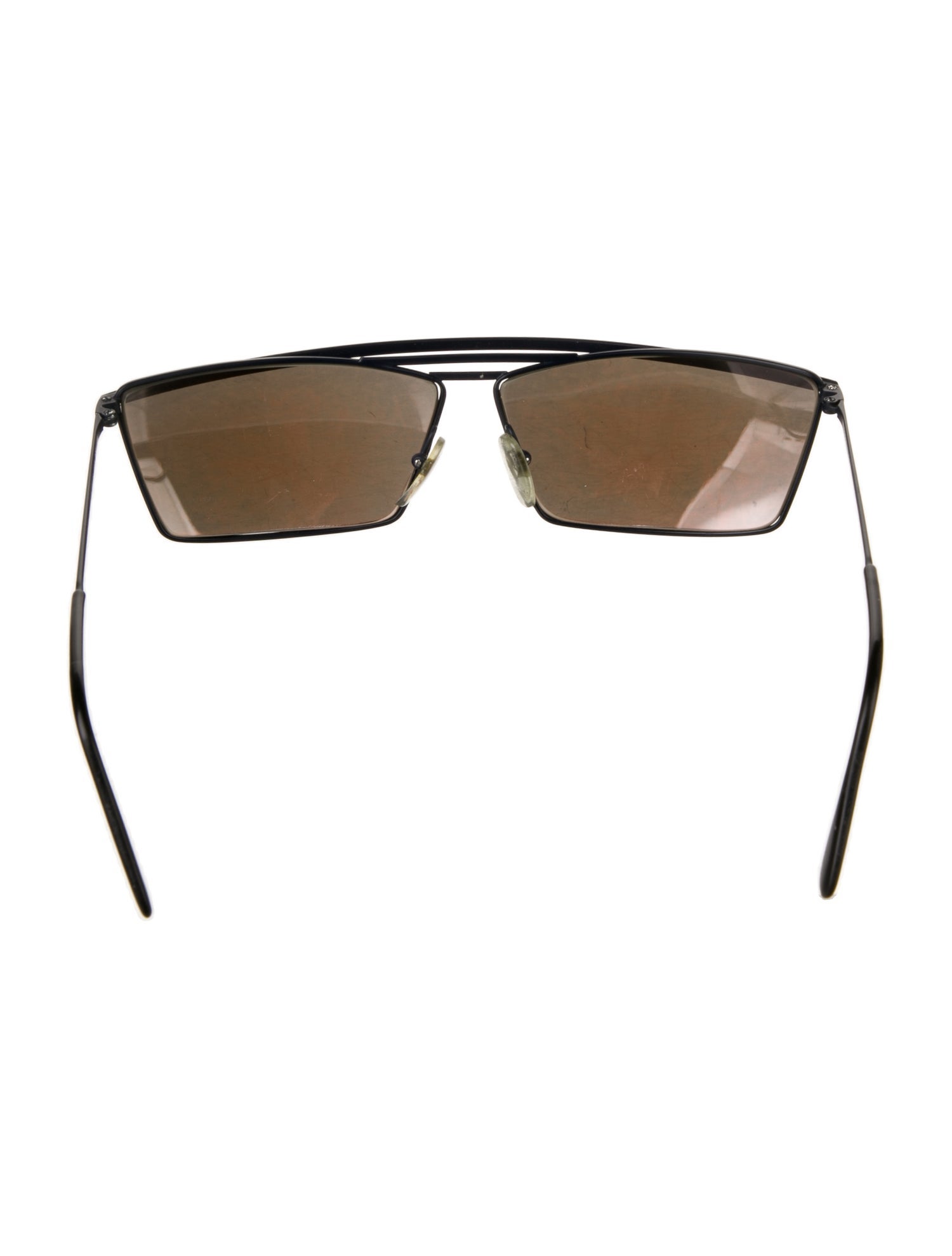 Alain Mikli Shield Mirrored Sunglasses