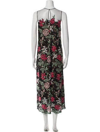 Alena Akhmadullina Floral Print Long Dress