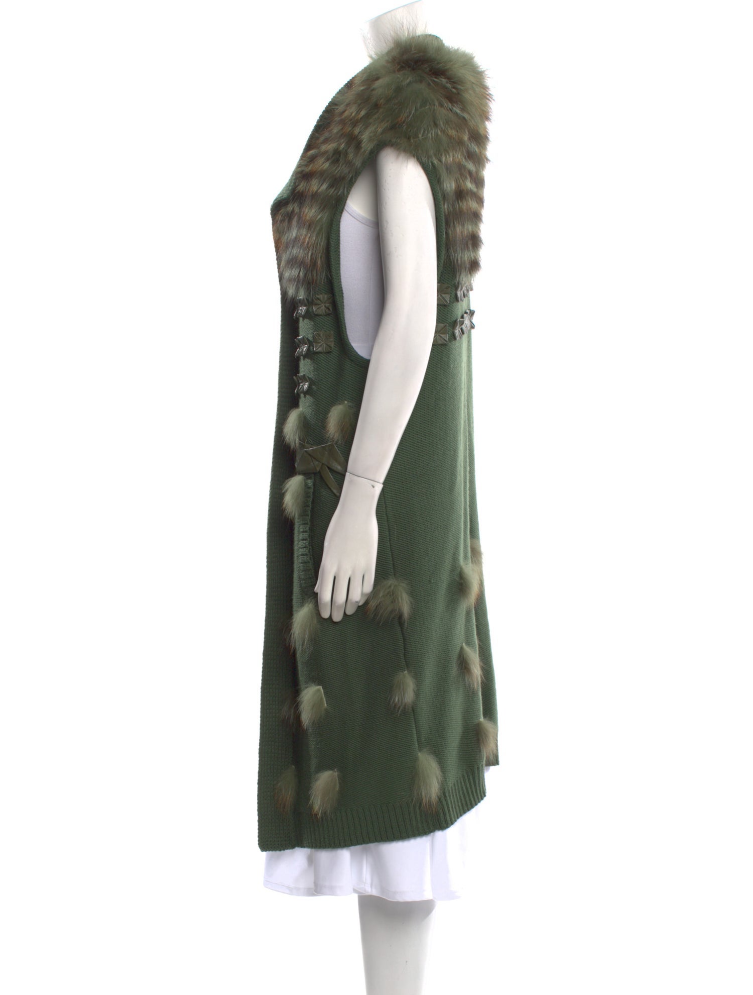 Alena Akhmadullina Wool Open Front Sweater