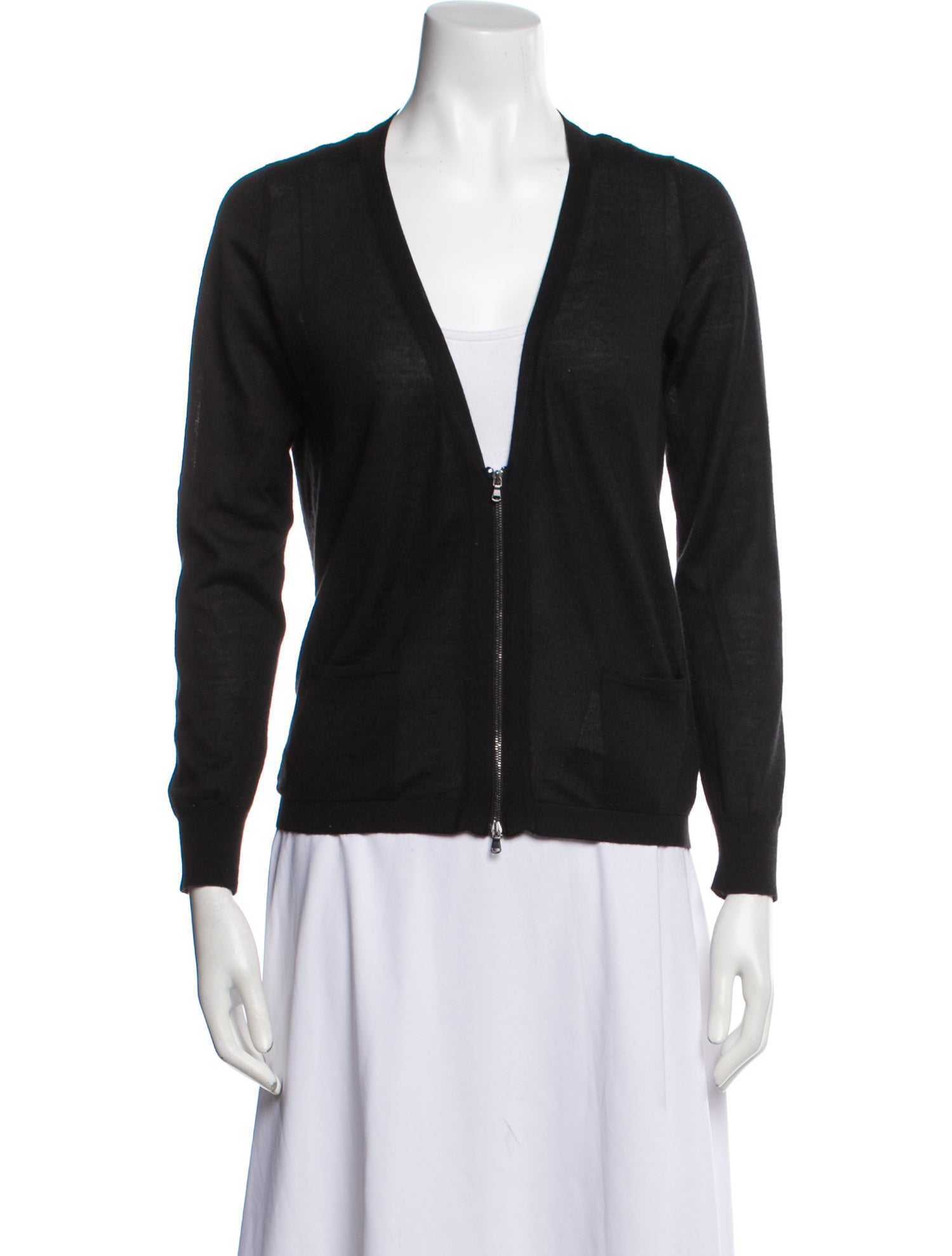 Alan Bilzerian Cashmere V-Neck Sweater