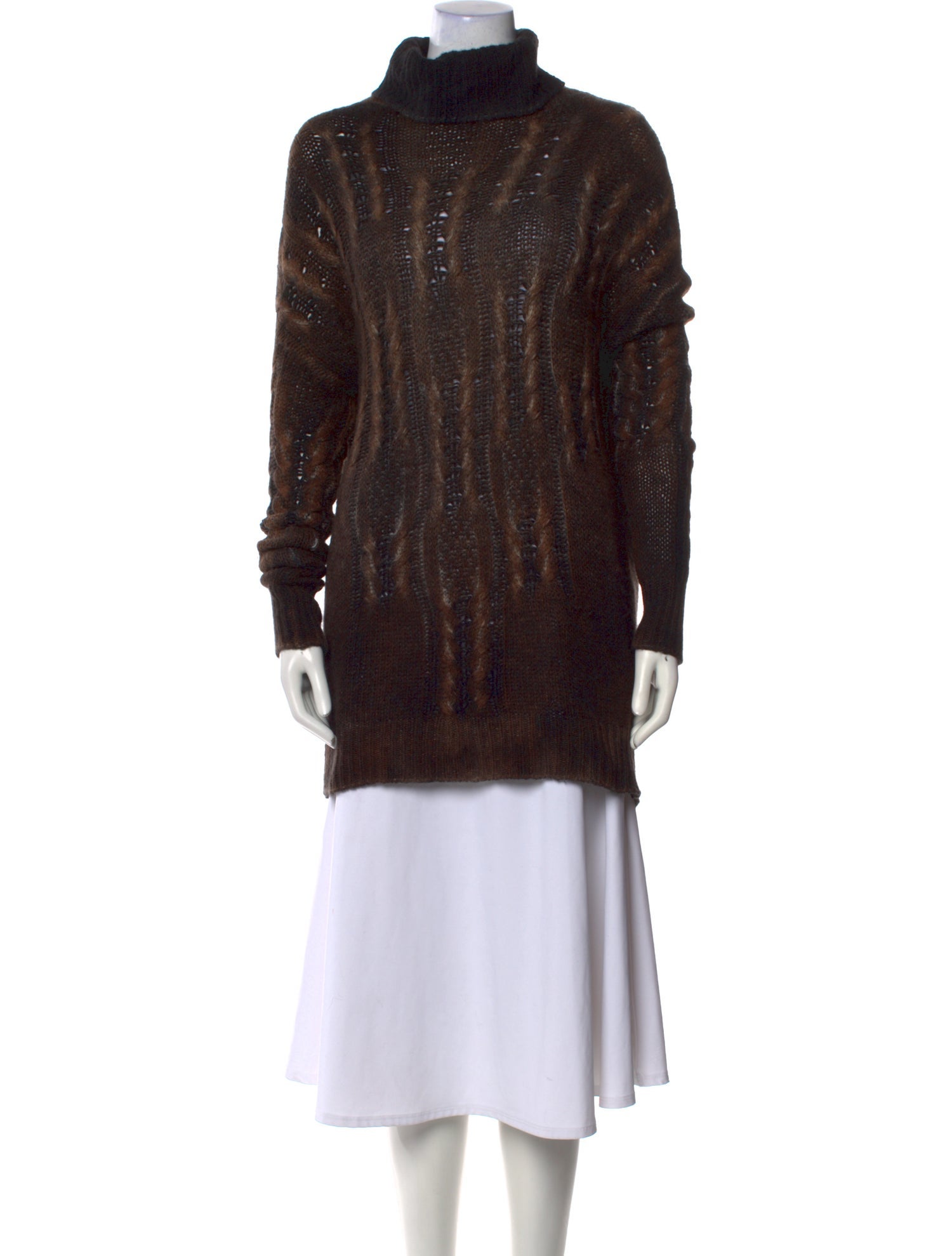 Alan Bilzerian Cashmere Turtleneck Sweater