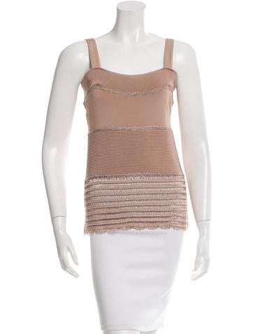 Alberta Ferretti Sleeveless Embellished Top