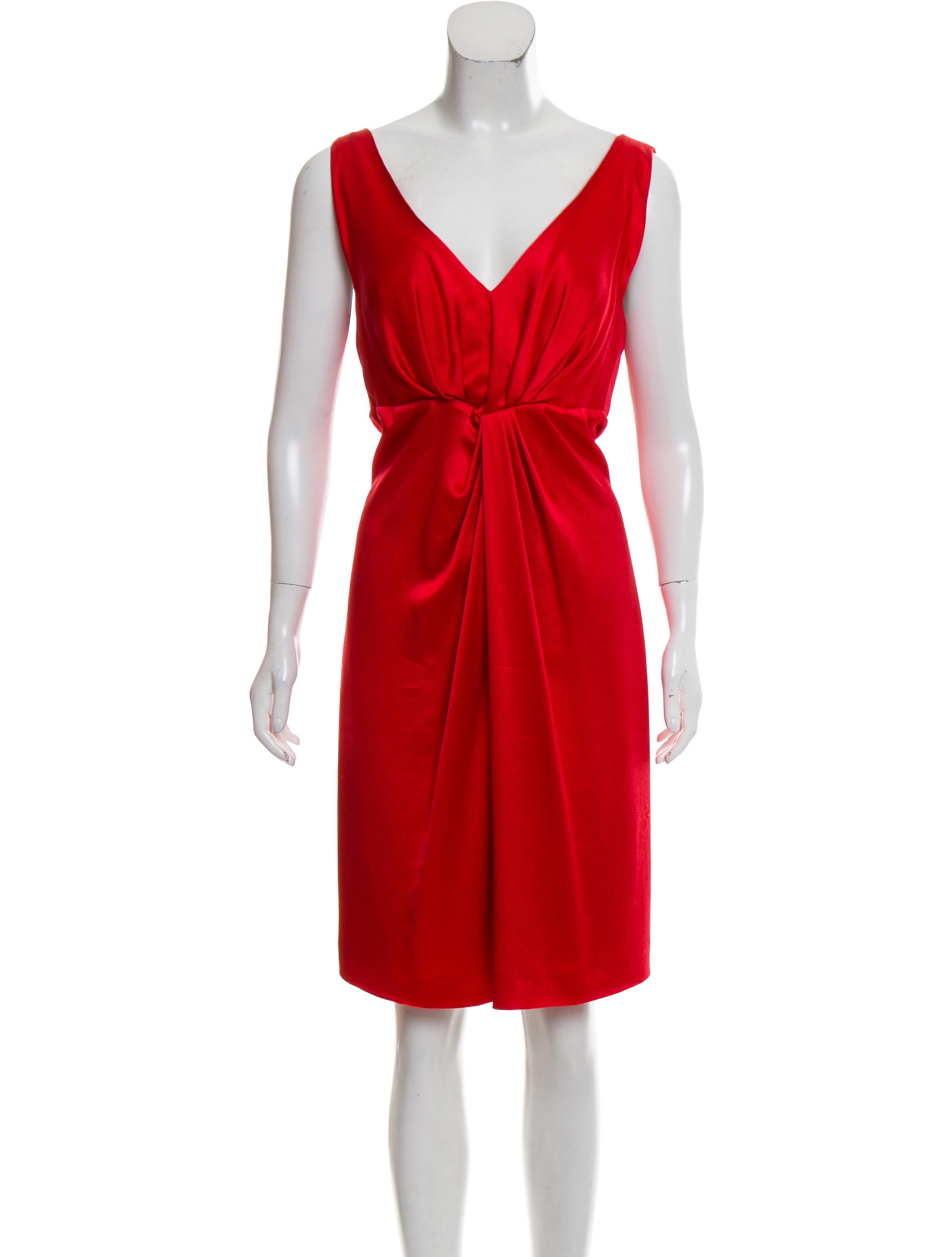 Alberta Ferretti Silk Cocktail Dress Clothing ALB25198 The RealReal