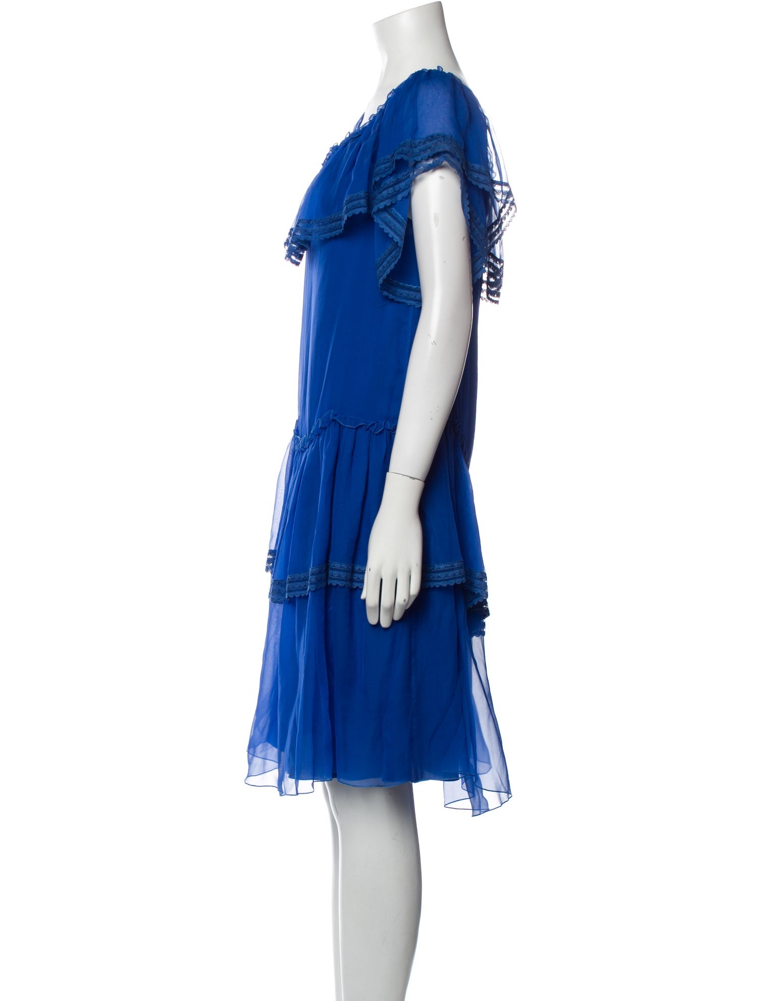 alberta ferretti silk dress in light blue Blue Dress Miffy Keychain – Just Peachy main image 0
