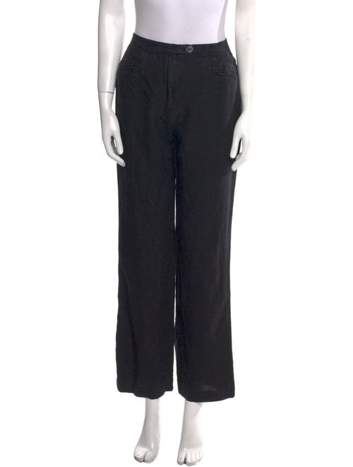 Alberta Ferretti Linen Wide Leg Pants