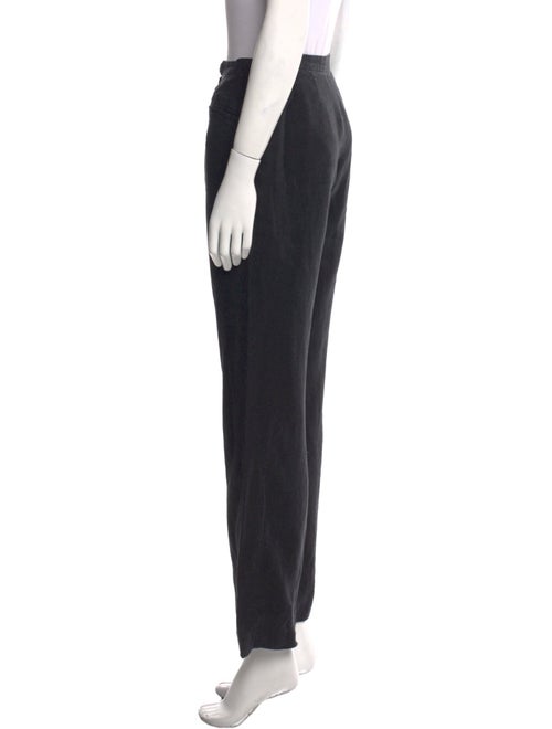 Alberta Ferretti Linen Wide Leg Pants