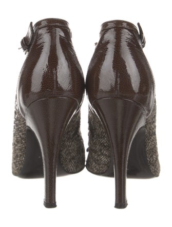 Alberta Ferretti Patent Leather Boots