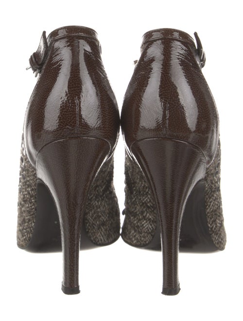 Alberta Ferretti Patent Leather Boots