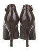 Alberta Ferretti Patent Leather Boots