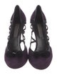 Alberta Ferretti Suede Pumps