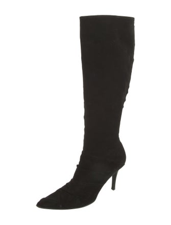 Alberta Ferretti Suede Boots