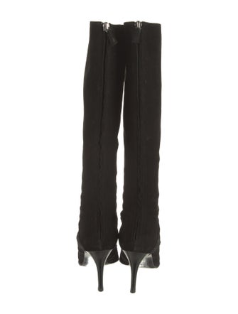 Alberta Ferretti Suede Boots