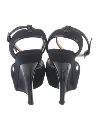 Alberta Ferretti Canvas Espadrilles