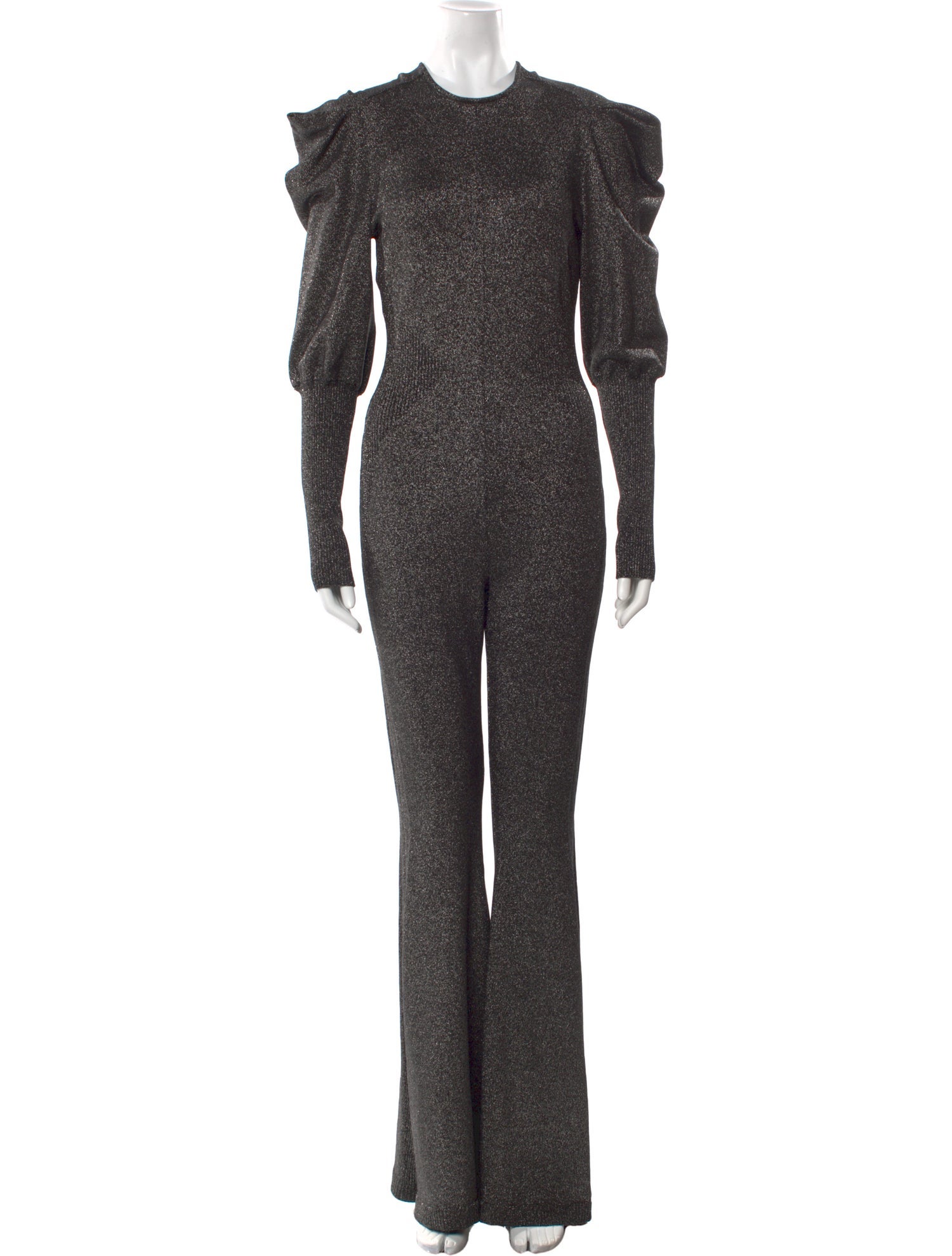 Alberta Ferretti Crew Neck Jumpsuit