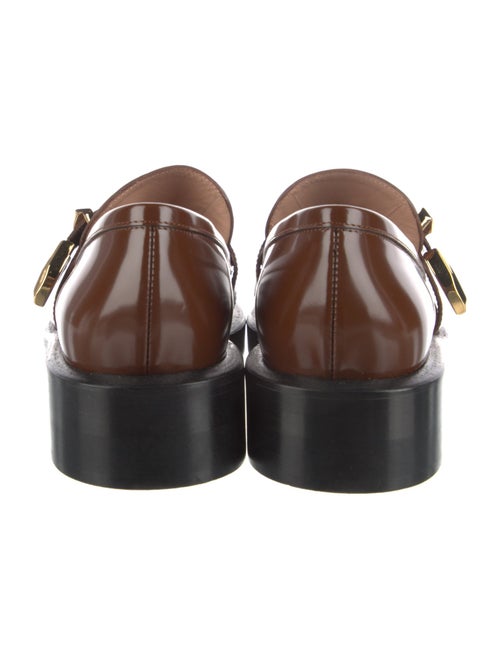 Alberta Ferretti Leather Loafers
