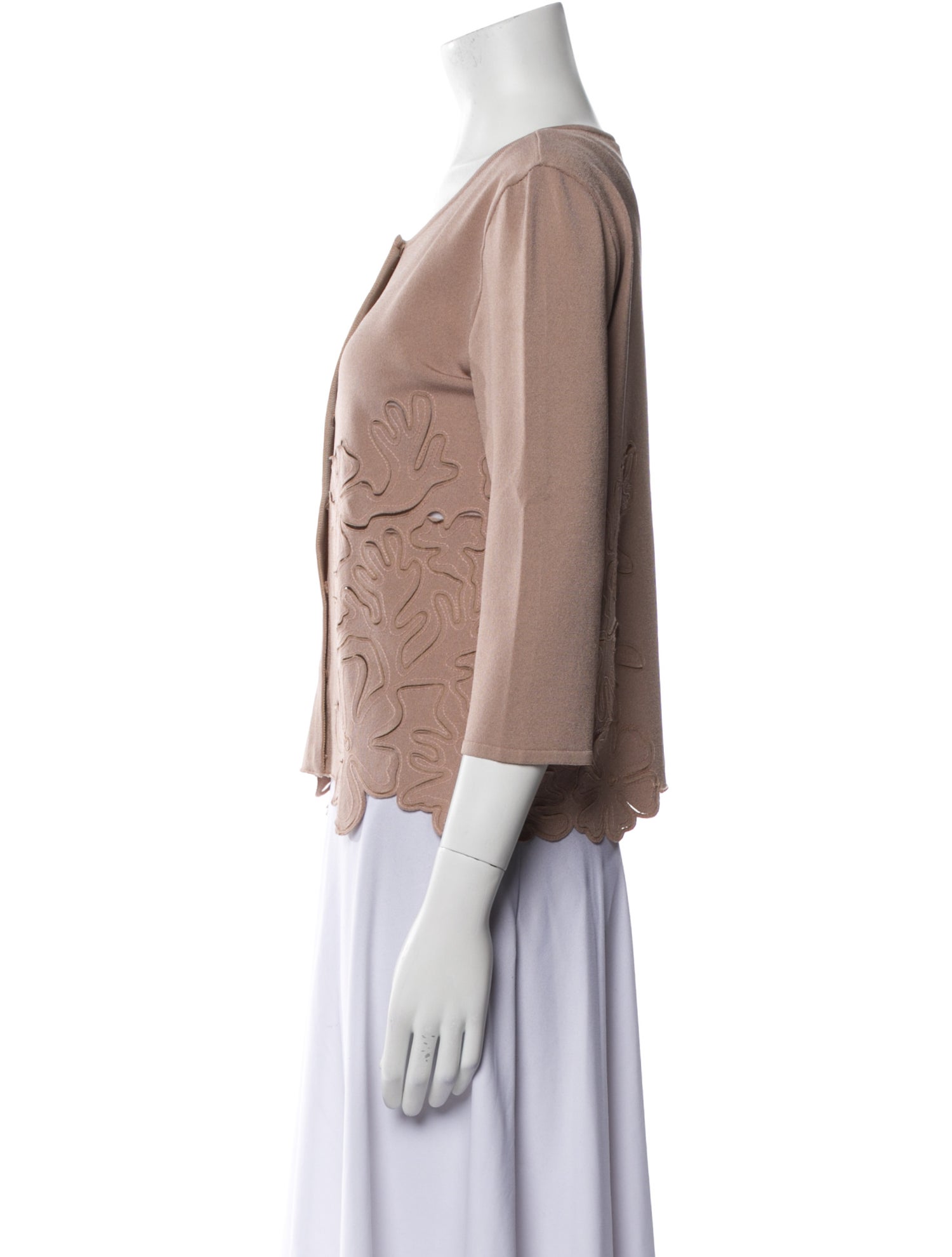 Alberta Ferretti Scoop Neck Sweater