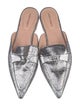 Alberta Ferretti Patent Leather Mules