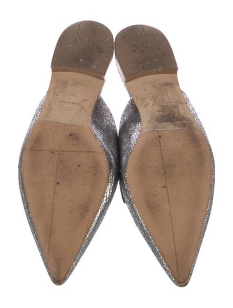 Alberta Ferretti Patent Leather Mules