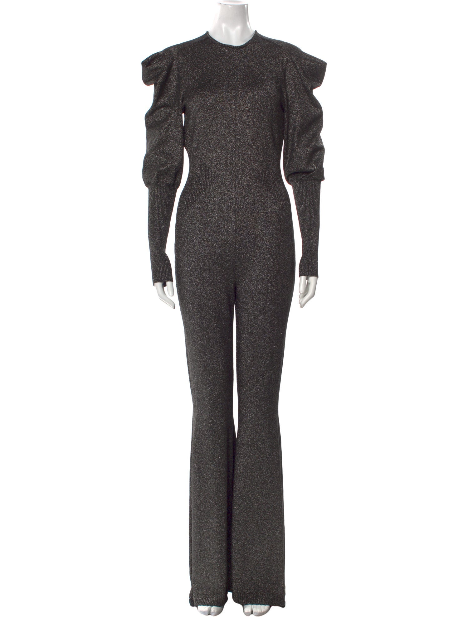 Alberta Ferretti Crew Neck Jumpsuit