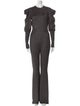 Alberta Ferretti Crew Neck Jumpsuit