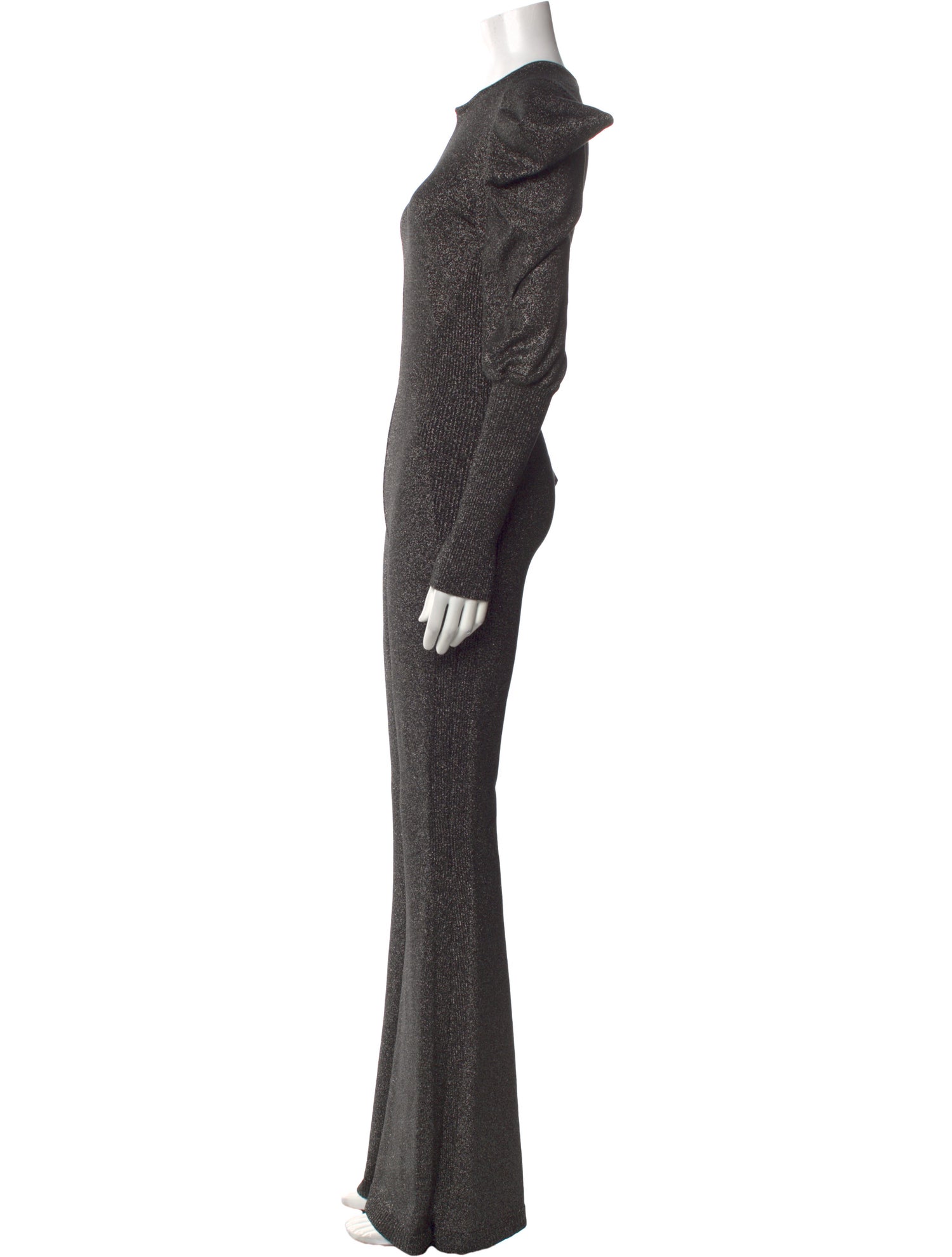 Alberta Ferretti Crew Neck Jumpsuit