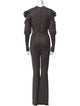 Alberta Ferretti Crew Neck Jumpsuit
