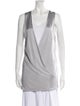 Alberta Ferretti Silk Open Front Tunic