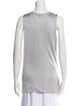 Alberta Ferretti Silk Open Front Tunic