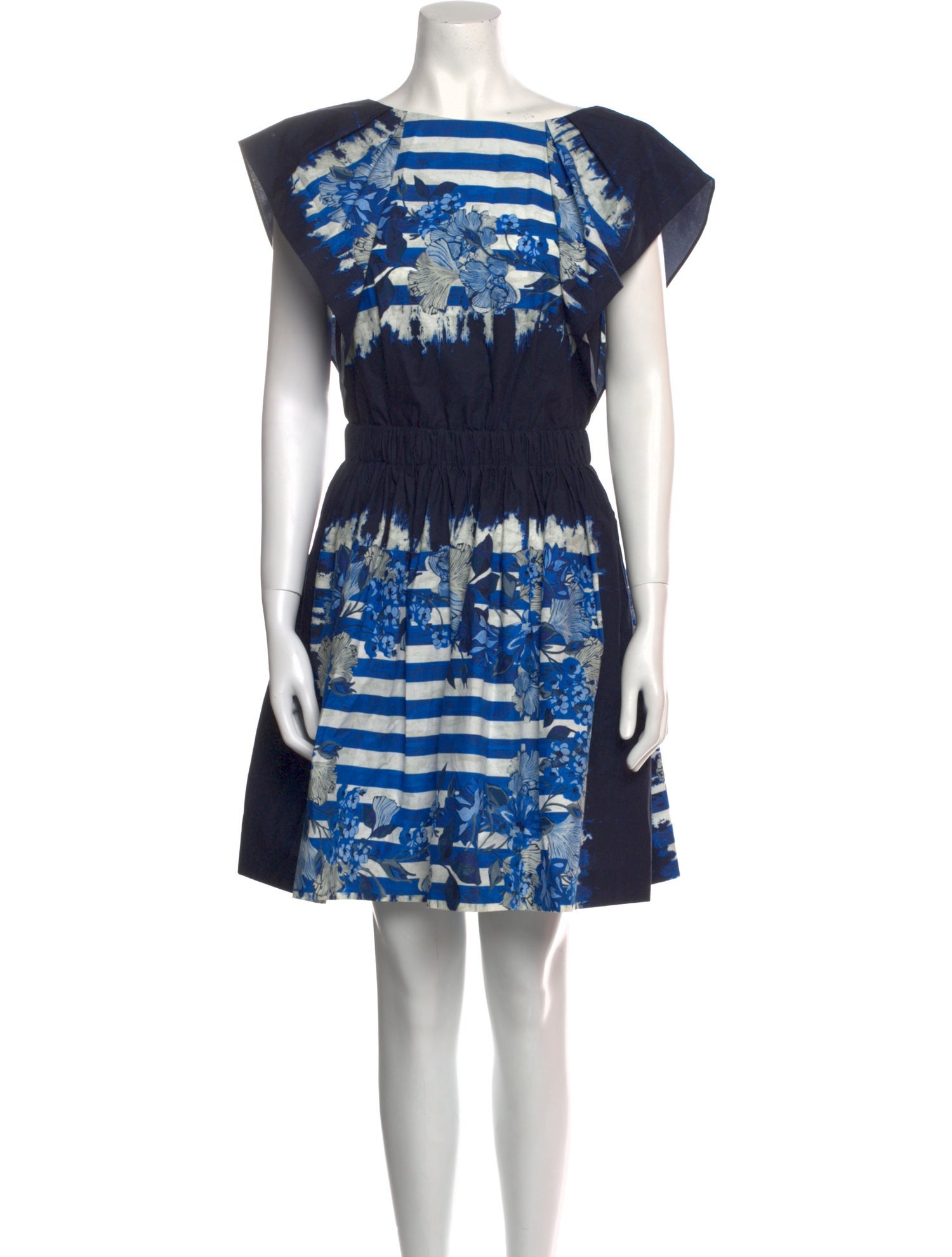 Alberta Ferretti Printed Mini Dress