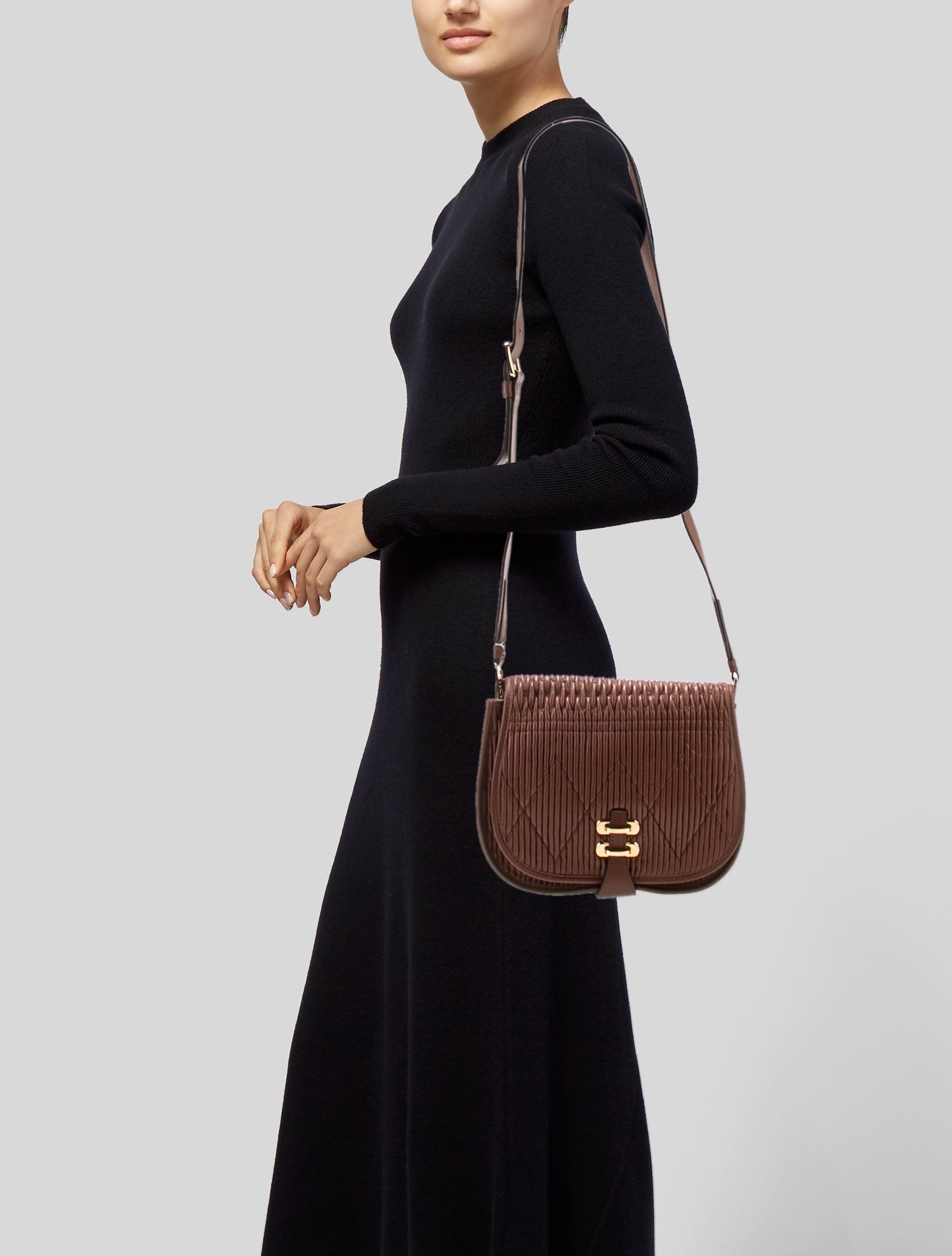 Jimmy Choo Cheri Crossbody Bag - Blue Crossbody Bags