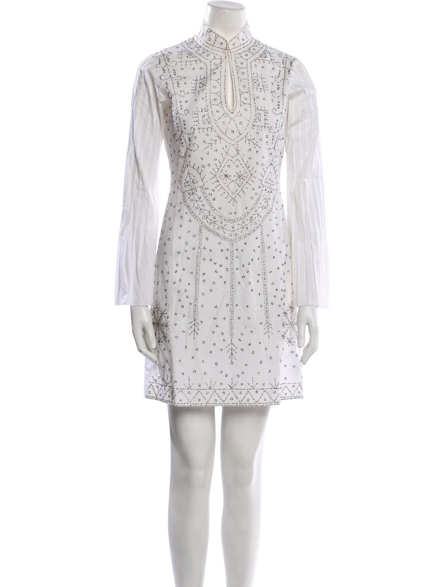 Alberta Ferretti Printed Mini Dress