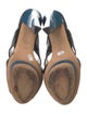 Alberta Ferretti Patent Leather Slides