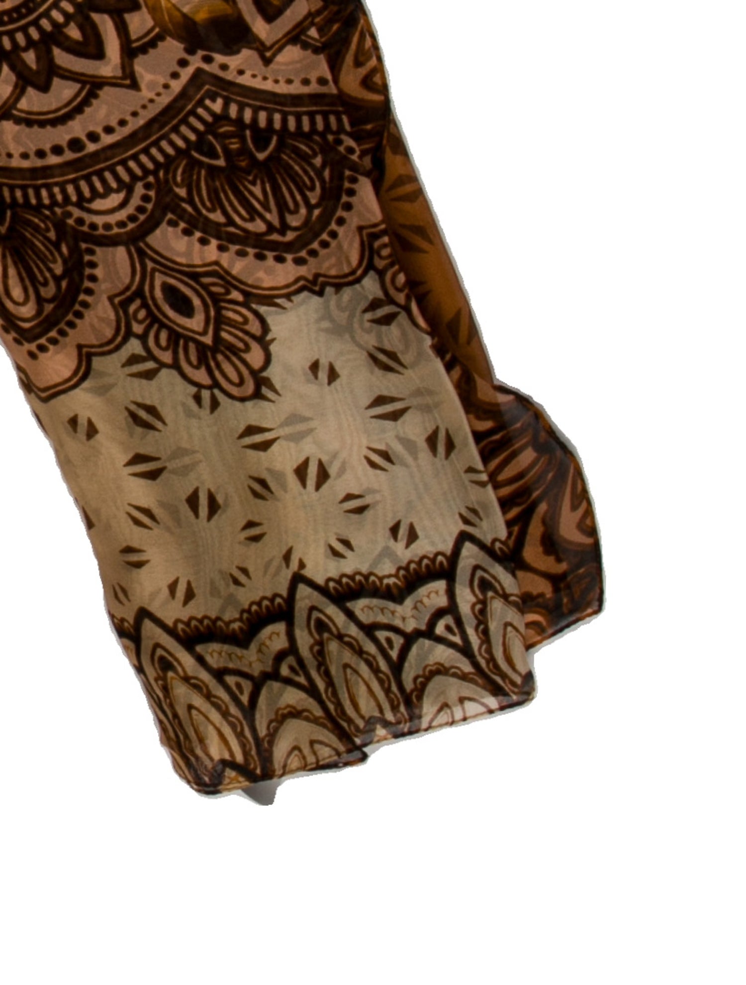 Alberta Ferretti Silk Floral Print Scarf w/ Tags