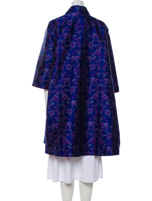 Alberta Ferretti Printed Coat