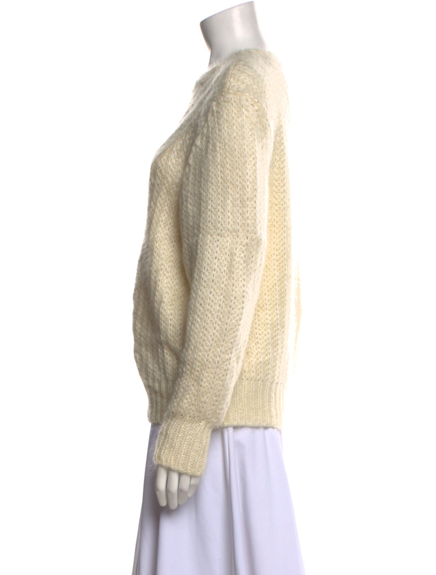 Alberta Ferretti Crew Neck Sweater