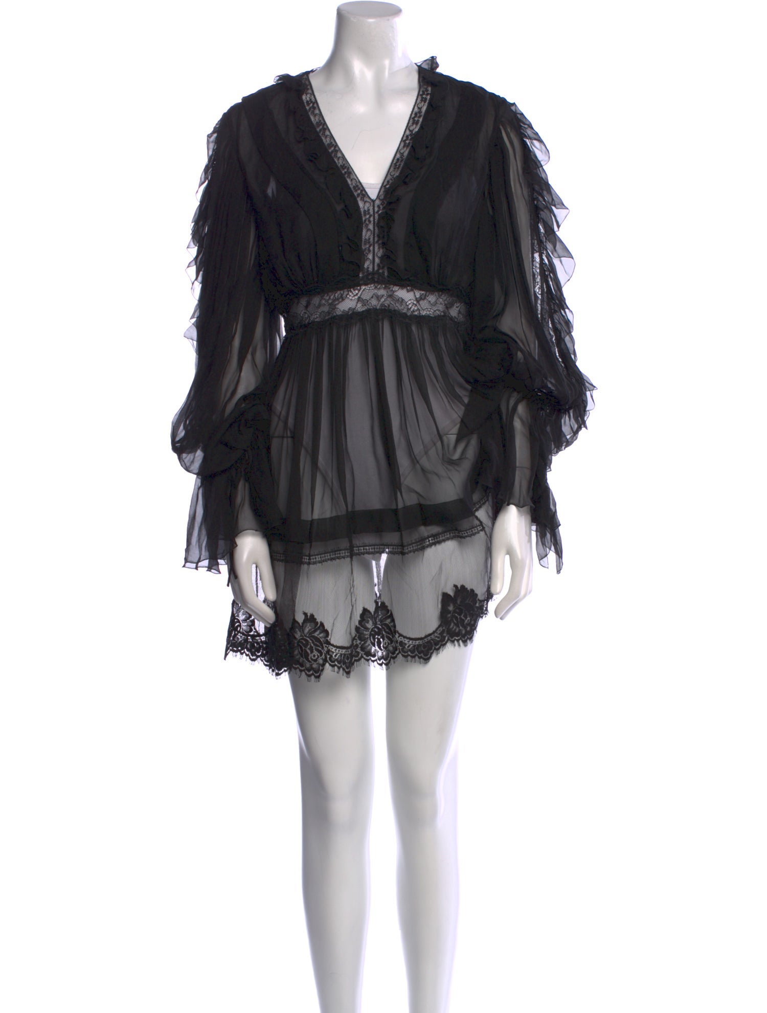 Alberta Ferretti Silk Mini Dress