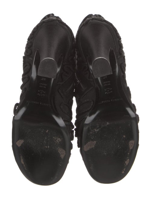 Alberta Ferretti Satin Boots