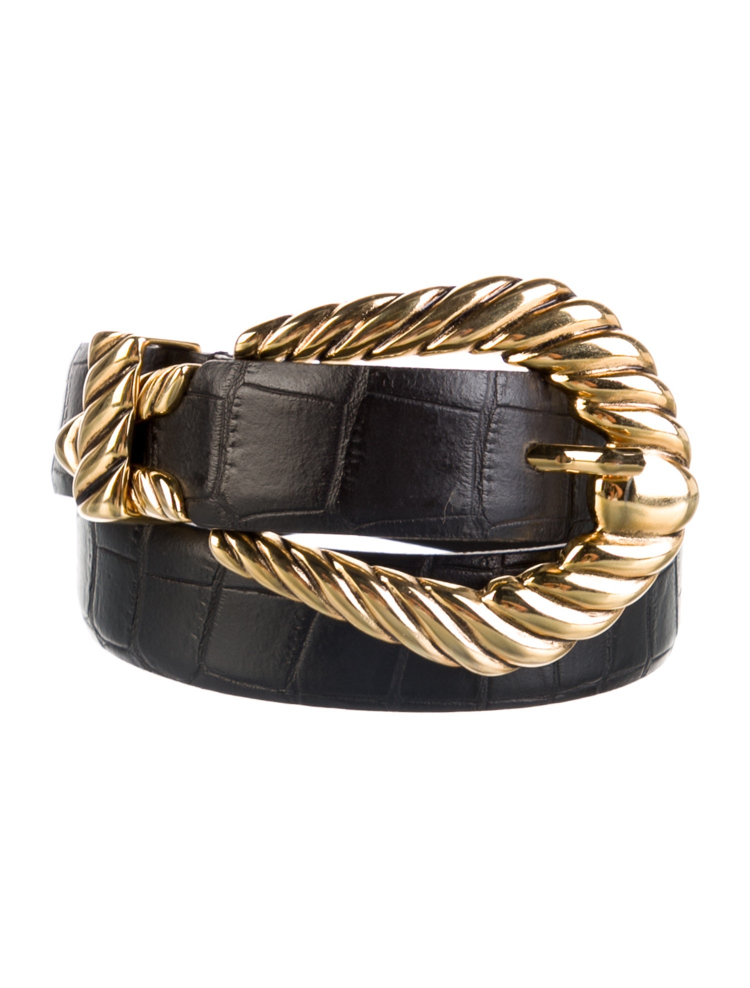 Alberta Ferretti Leather Belt
