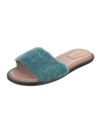 Alberta Ferretti Wool Slides