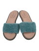 Alberta Ferretti Wool Slides