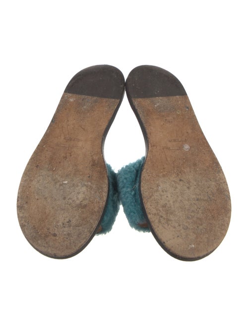 Alberta Ferretti Wool Slides