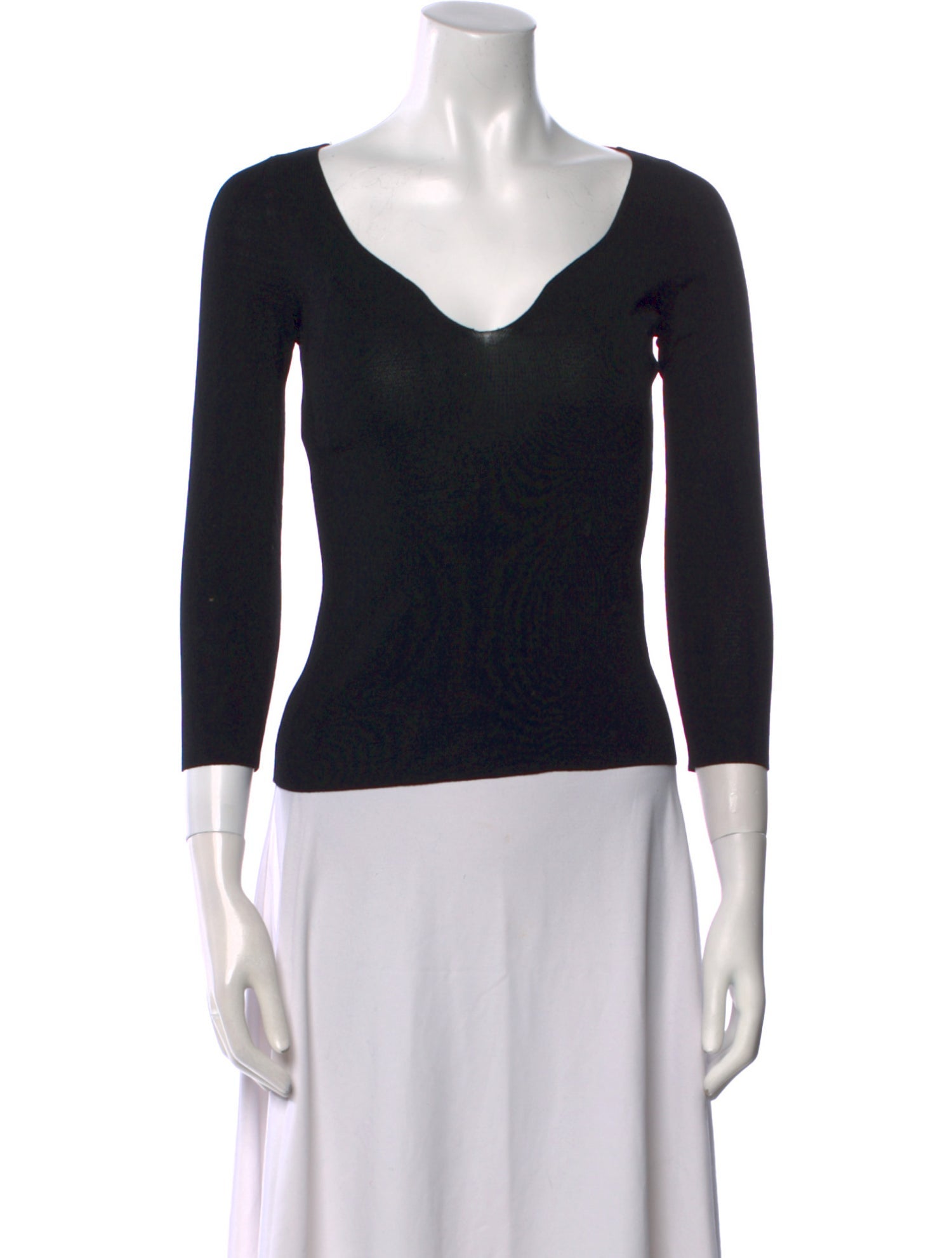 Alberta Ferretti V-Neck Sweater