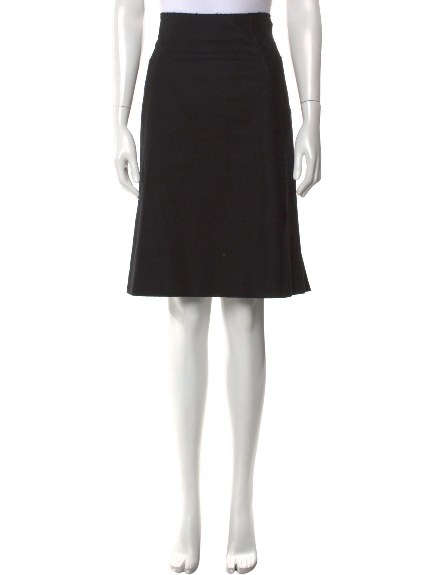 Alberta Ferretti Wool Knee-Length Skirt