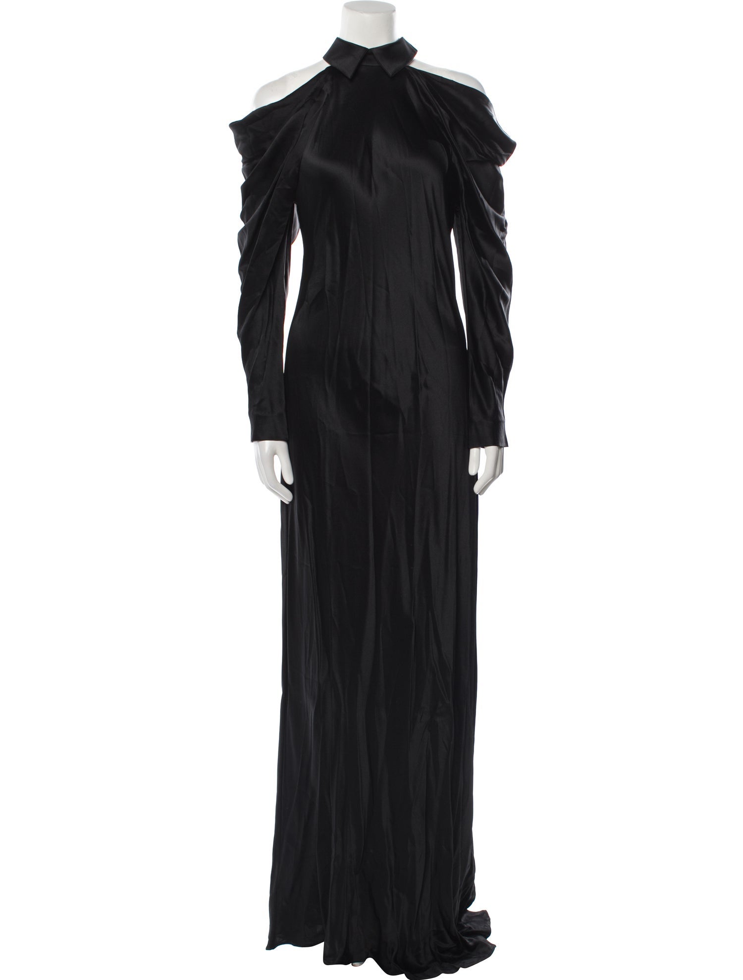 Alberta Ferretti Silk Long Dress