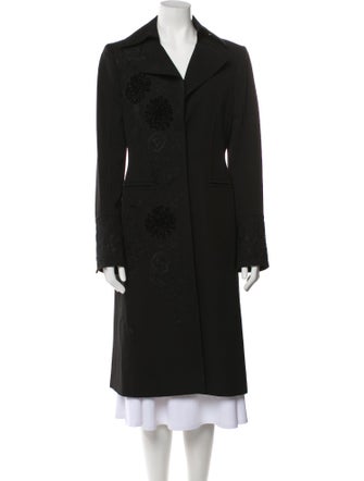 Alberta Ferretti Virgin Wool Coat