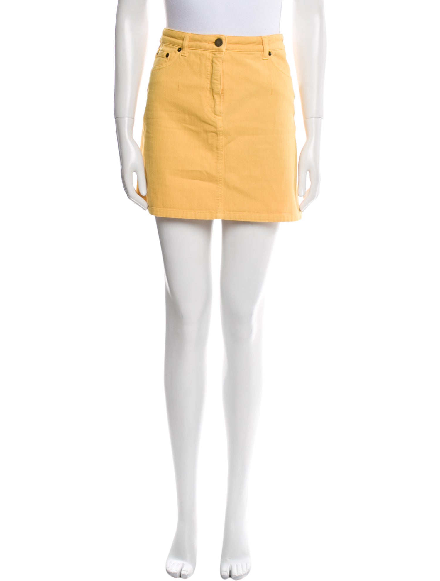 Alberta Ferretti Wool Mini Skirt