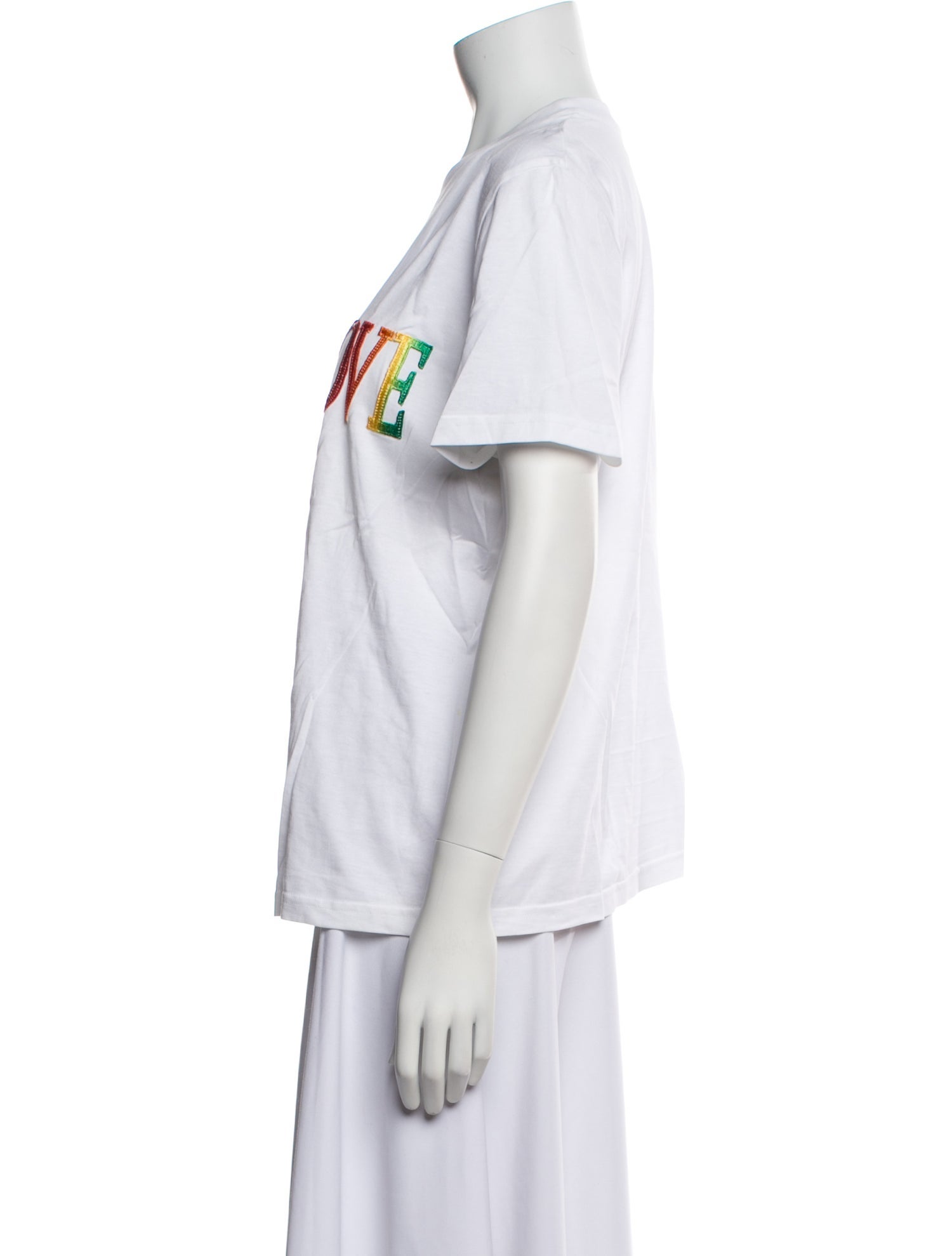 Alberta Ferretti Graphic Print Crew Neck T-Shirt