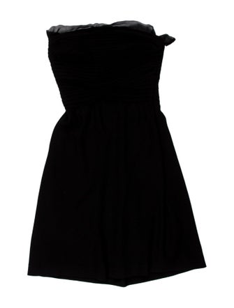 Alberta Ferretti Strapless Mini Dress