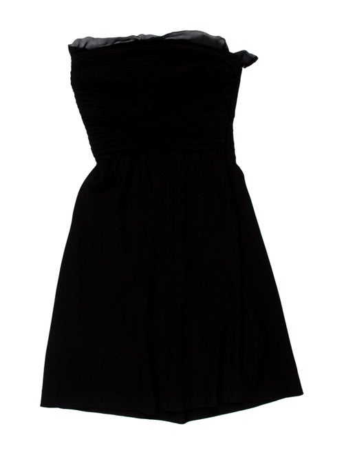Alberta Ferretti Strapless Mini Dress