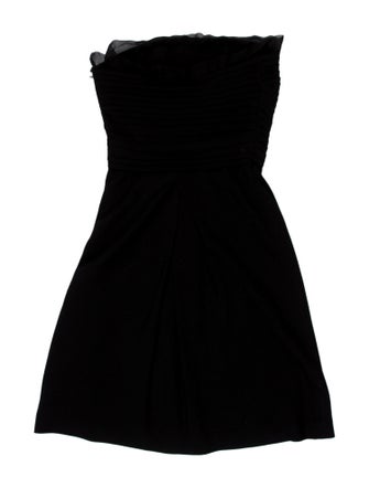 Alberta Ferretti Strapless Mini Dress